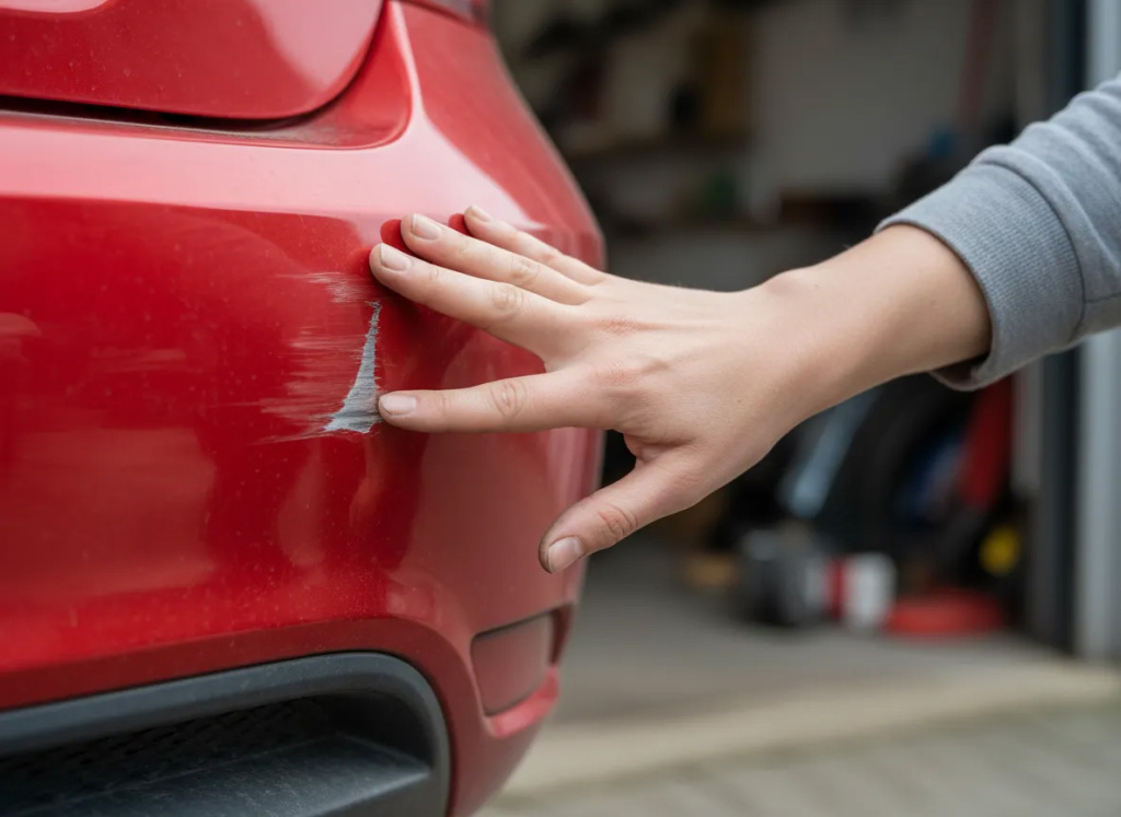 Как убрать царапины на автомобиле